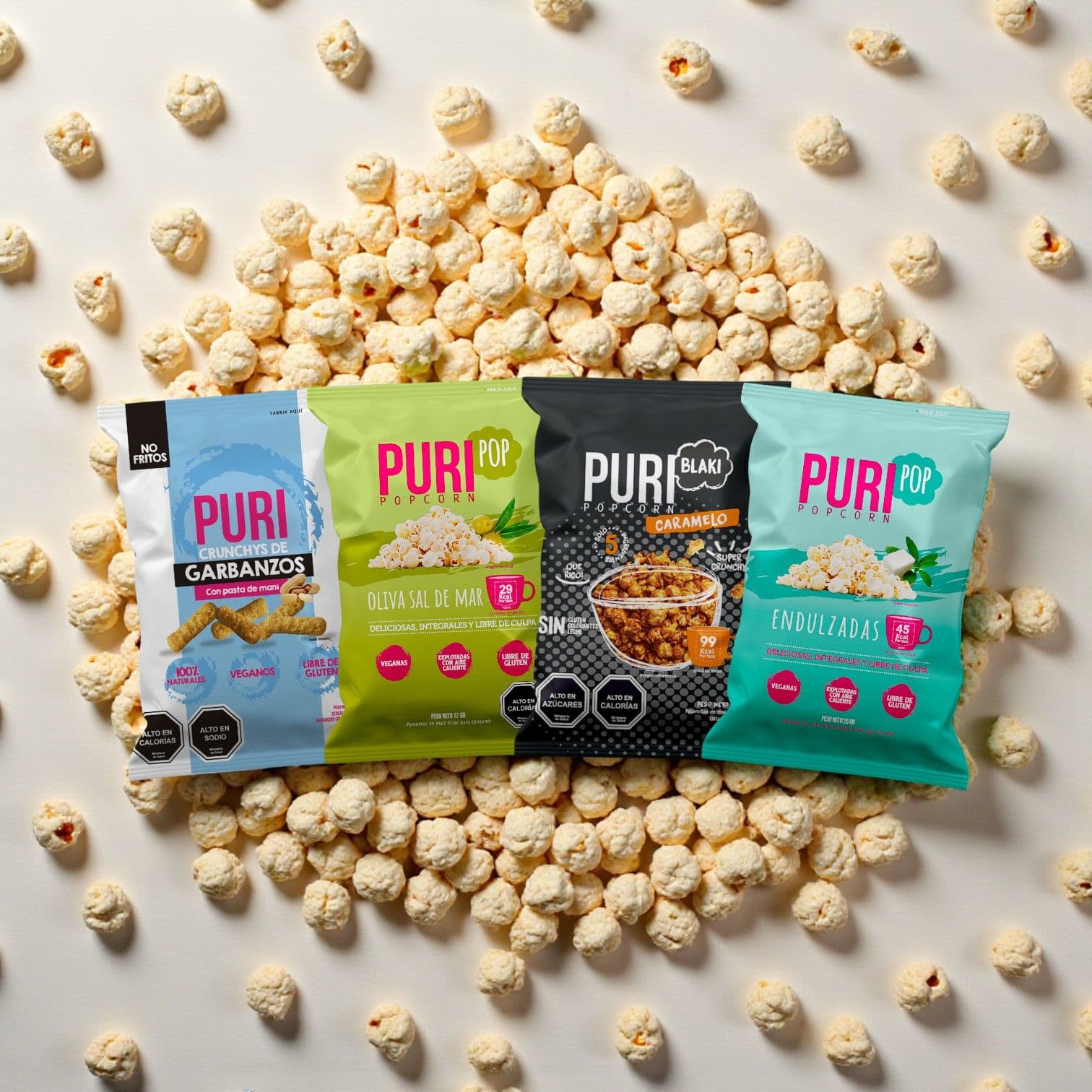 ¡Llegaron PURI Snacks!