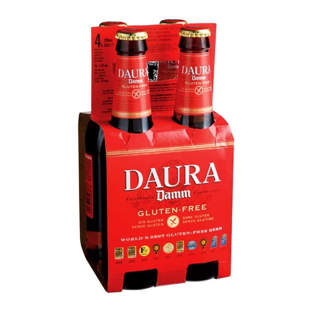 4x Cerveza Daura Gluten Free (Sin Gluten) en Botellas 330cc_1
