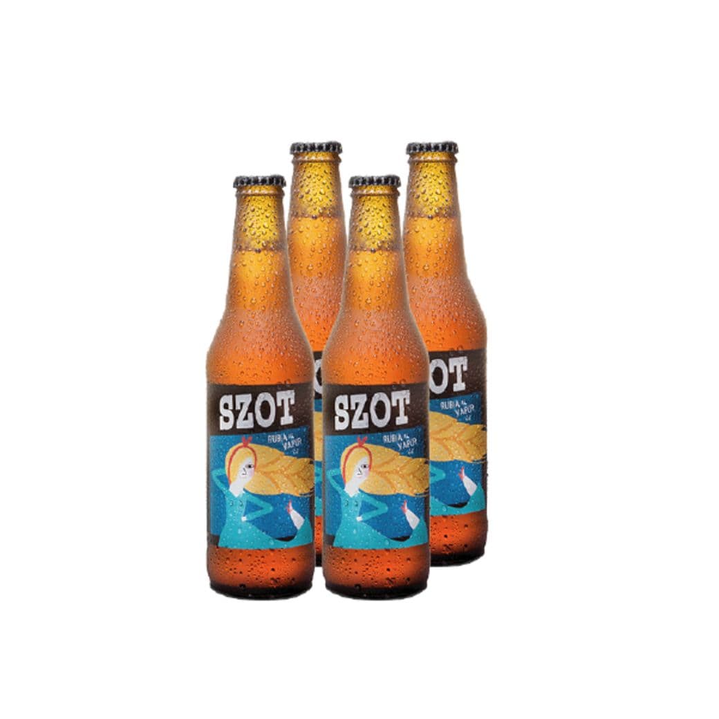 4x Cerveza Szot Rubia Al Vapor en Botellas 330cc_1
