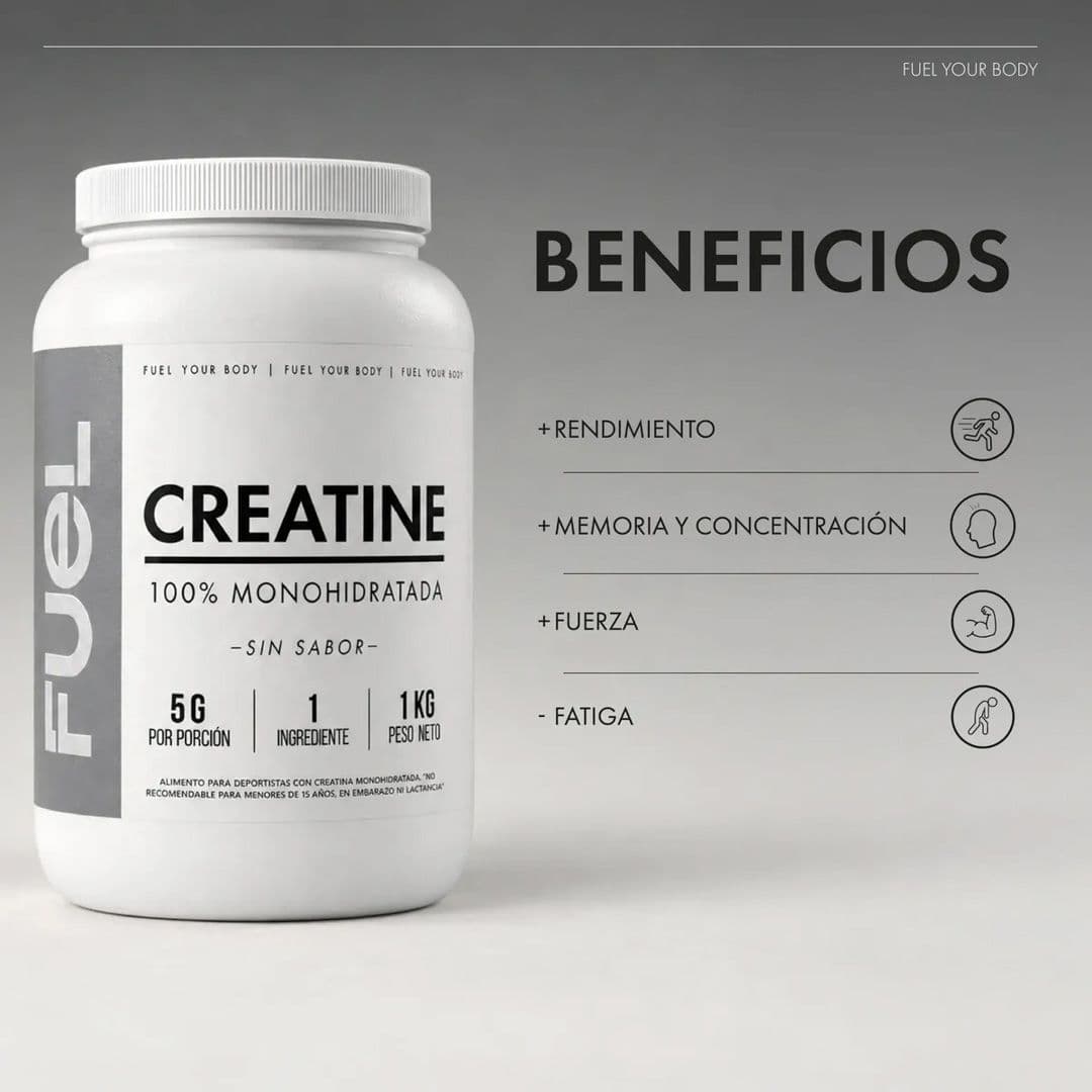 Creatina Monohidratada Fuel Nutrition 1 kg._2