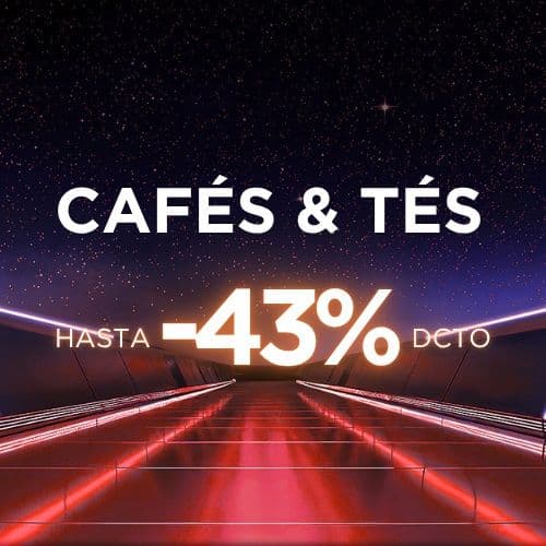 ¡Cafés y Tés Hasta -43%! 