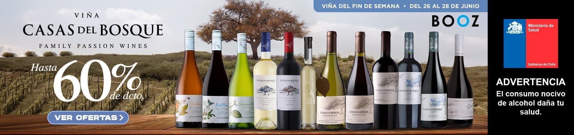 FDS en la Viña Casas del Bosque Junio 2026
