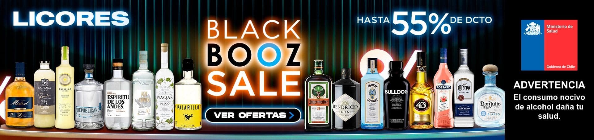 Licores Black Sale 30 de marzo - 5 de abril