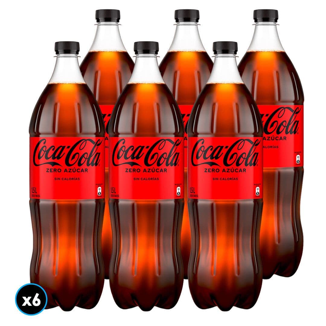 6x Coca Cola Zero Azúcar 1,5 Litros_2