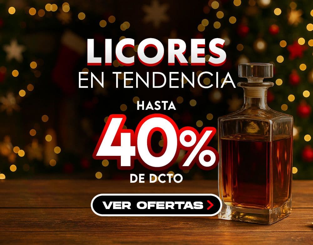 Licores En Tendencia Hasta 40%
