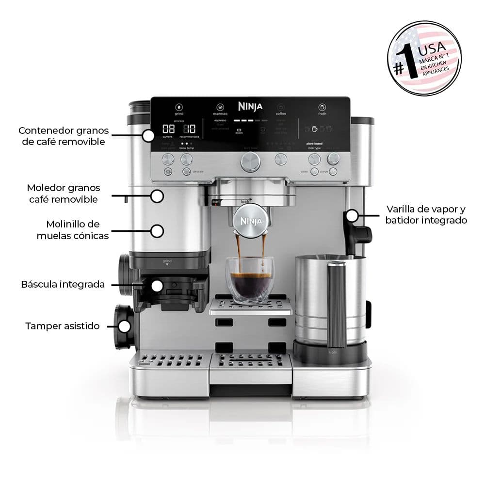 Máquina para Café - Cafetera Ninja Luxe Premier_8
