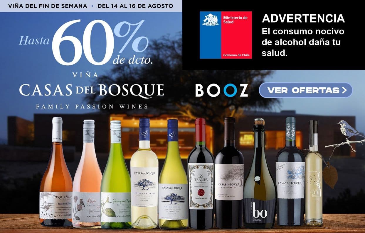 Fin de Semana Viña Casas del Bosque Agosto 2026