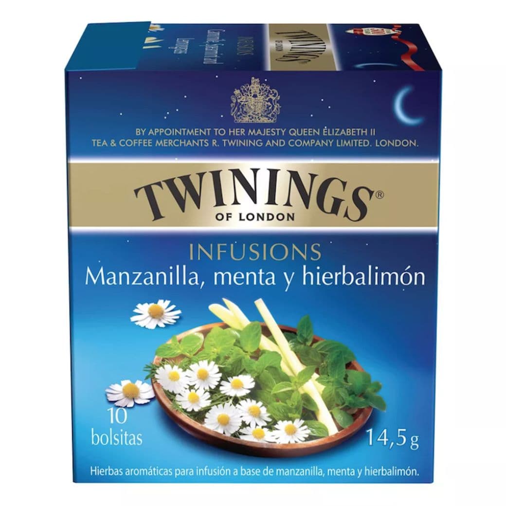 Te Twinings Manzanilla / Menta / Hierbalimón 10 Bolsitas_1