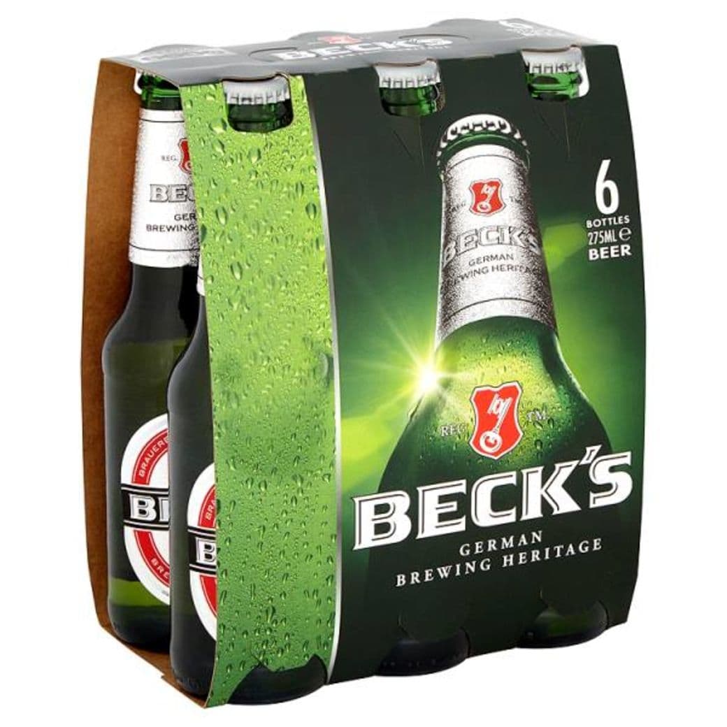 6x Cerveza Becks en Botellas 275cc_1