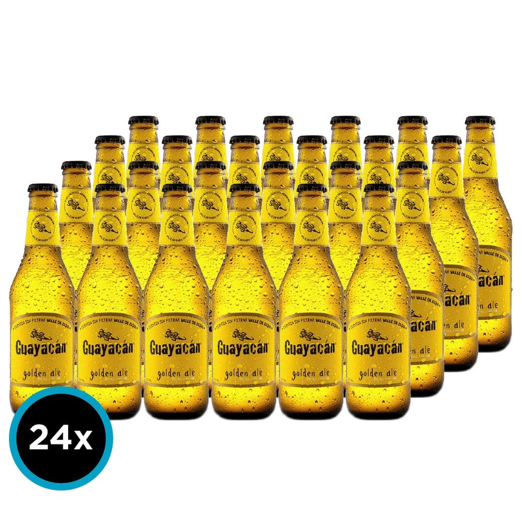 24x Cerveza Guayacan Golden Ale en Botellas 330cc_1