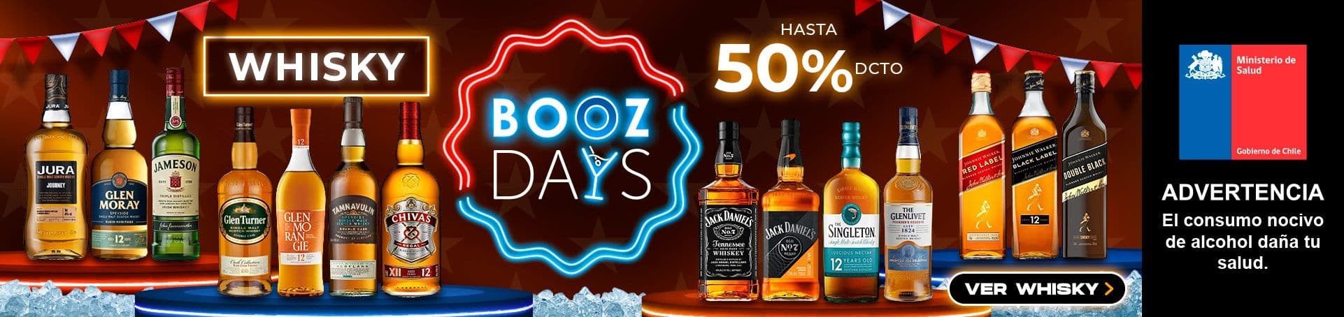 Whisky Booz Days 24 al 30 de agosto 2026