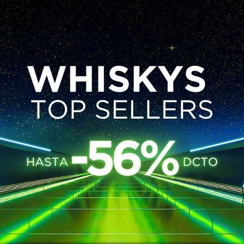 ¡Whiskys Top Sellers Hasta -56%!