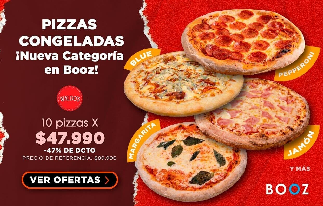 Pizzas Congeladas en Booz 