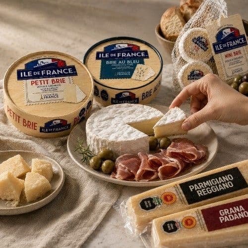 ¡Nuevos Quesos Italianos y Franceses!