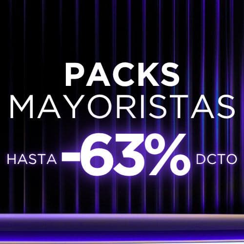 ¡Packs Mayoristas Hasta -63%!