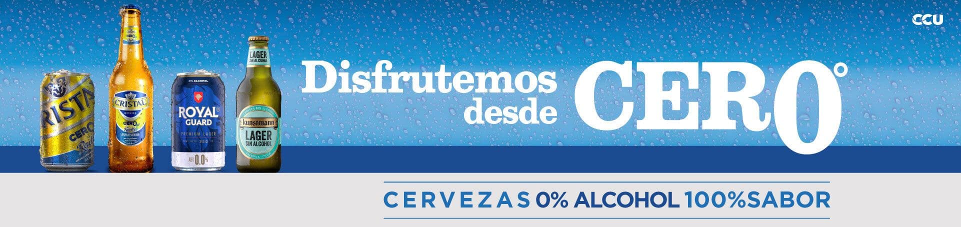 CCU Cervezas Sin Alcohol Octubre 2025