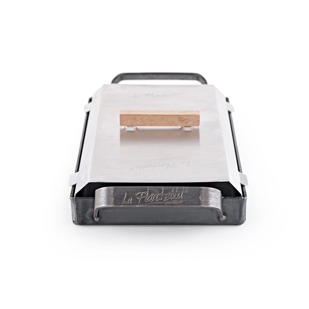 Plancha de hierro pequeña con tapa La Planchetta_3