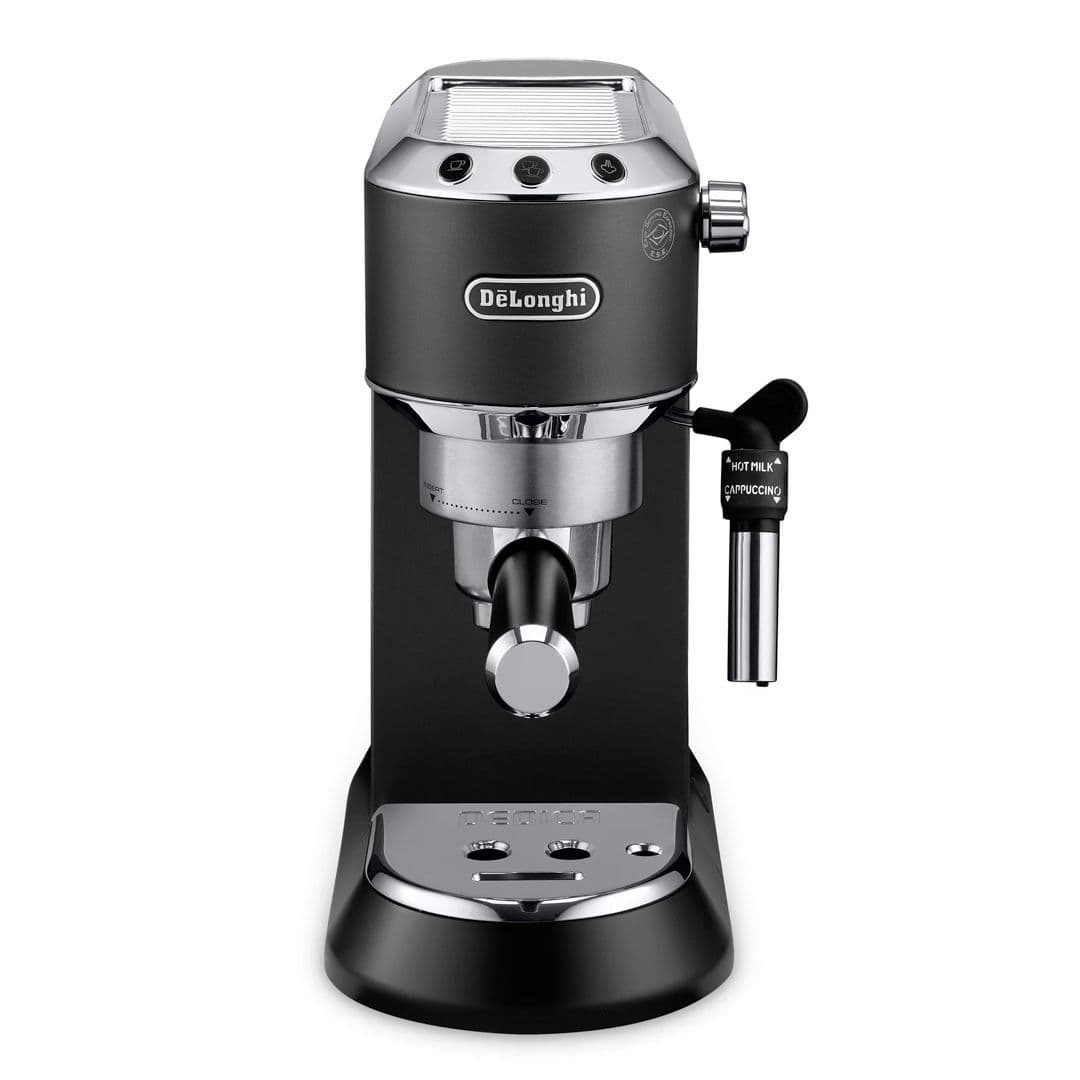 PACK DELONGHI + ILLY: 1x Cafetera DeLonghi Dedica Style Negra + 1x Café Illy Grano Clásico Lata 3kg_3