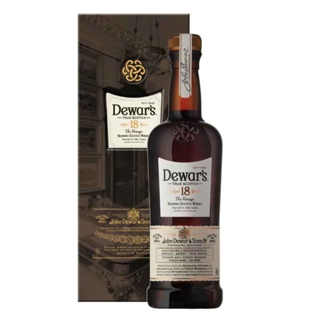 Whisky Dewars 18 años 750cc 40º alc._1