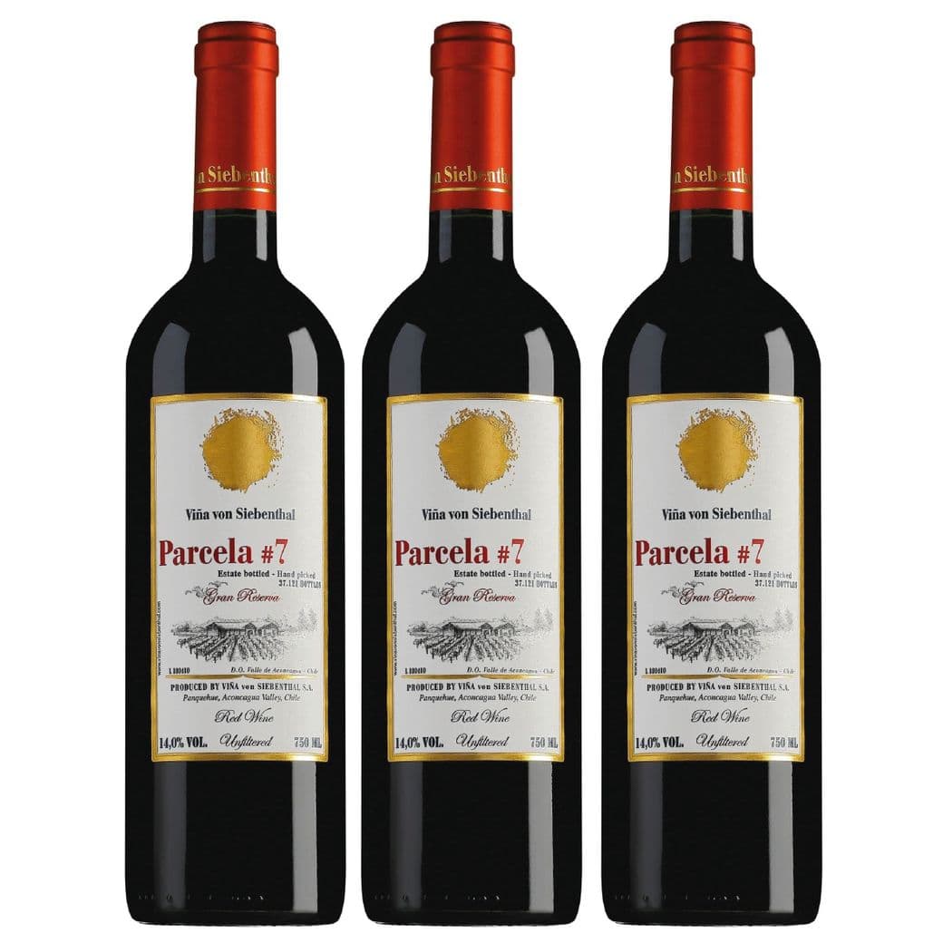 3x Vino Von Siebenthal Gran Reserva Parcela 7 750cc_1