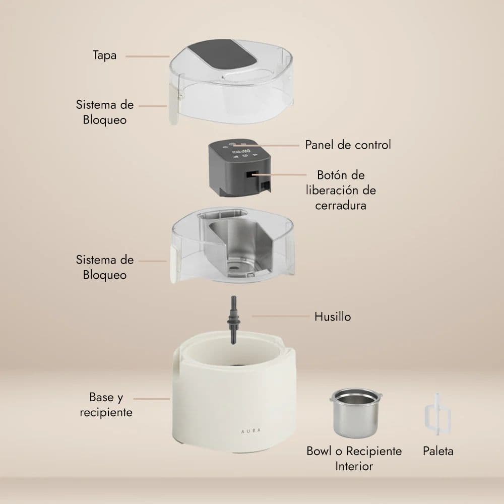 Máquina para Hacer Helado AURA 1,5L_9