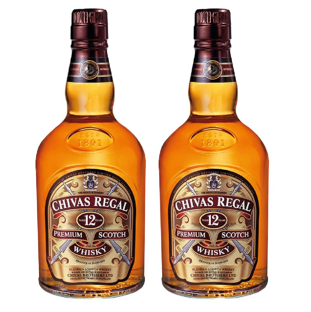 2x Whisky Chivas Regal 12 Años 750cc_1
