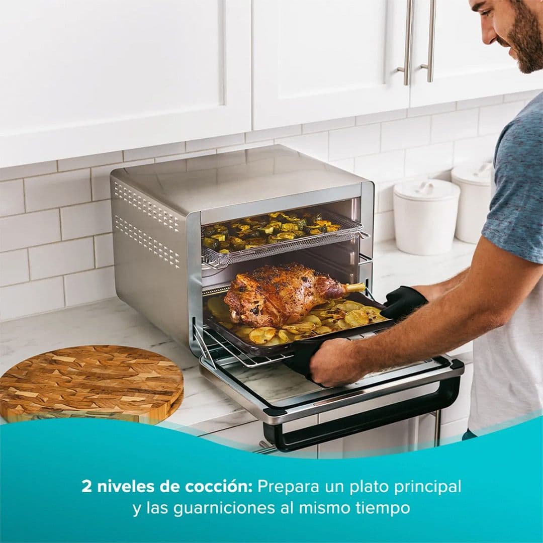 Horno Freidora Ninja Multifuncional 10 en 1 29 Lts 2400 W_4