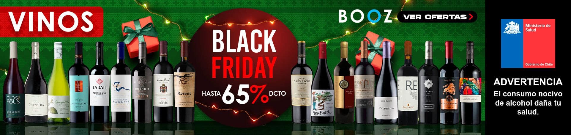 Black Friday - Vinos