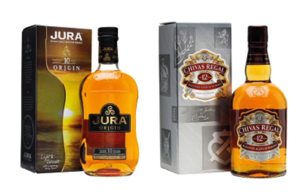 Jura Single Malt 10 años 700cc + Chivas Regal 12 años 750cc_1