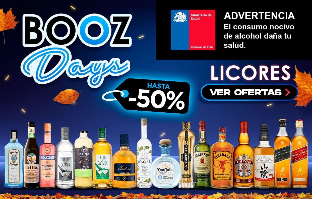 Licores Booz Days 4 - 10 de mayo 2026