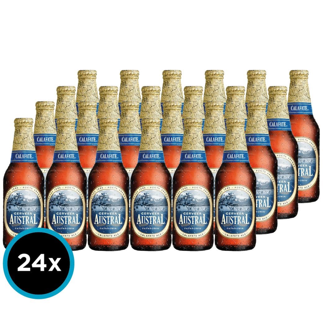 24x Cerveza Austral Calafate en Botellas 330cc_1