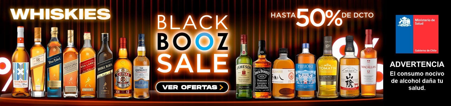 Whiskies Black Sale 30 marzo - 5 de abril 2026