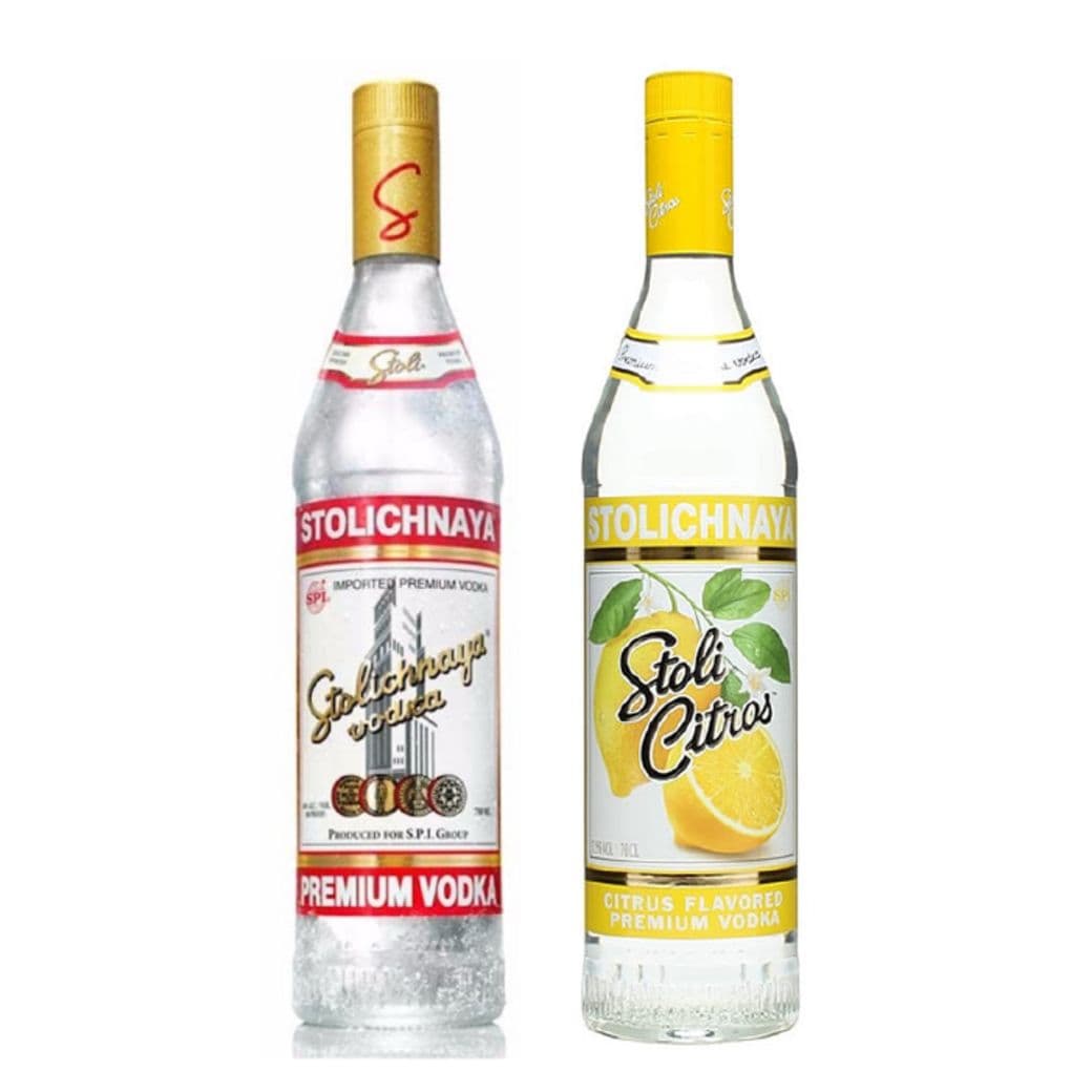Vodka Stolichnaya 750cc + Vodka Stolichnaya Sabor Limón 750cc_1