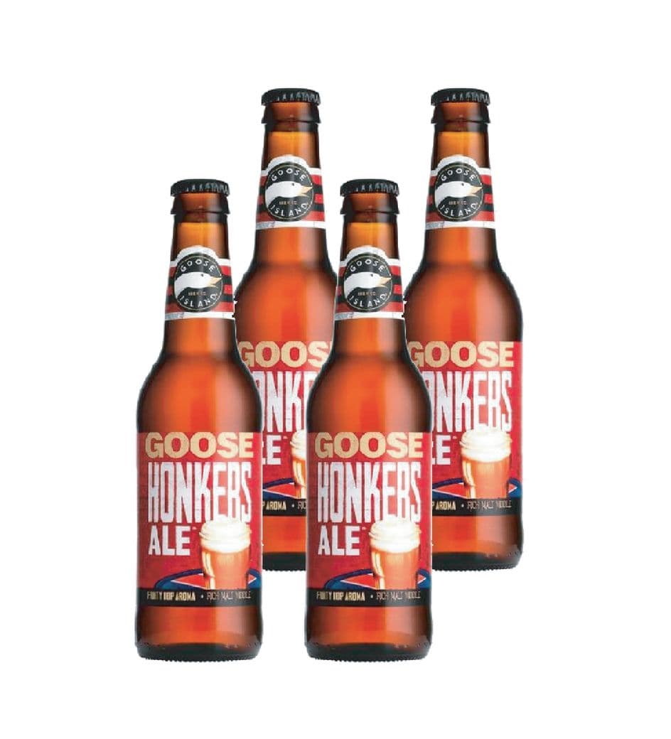 4x Cerveza Goose Island Honkers Ale en Botellas 355cc_1