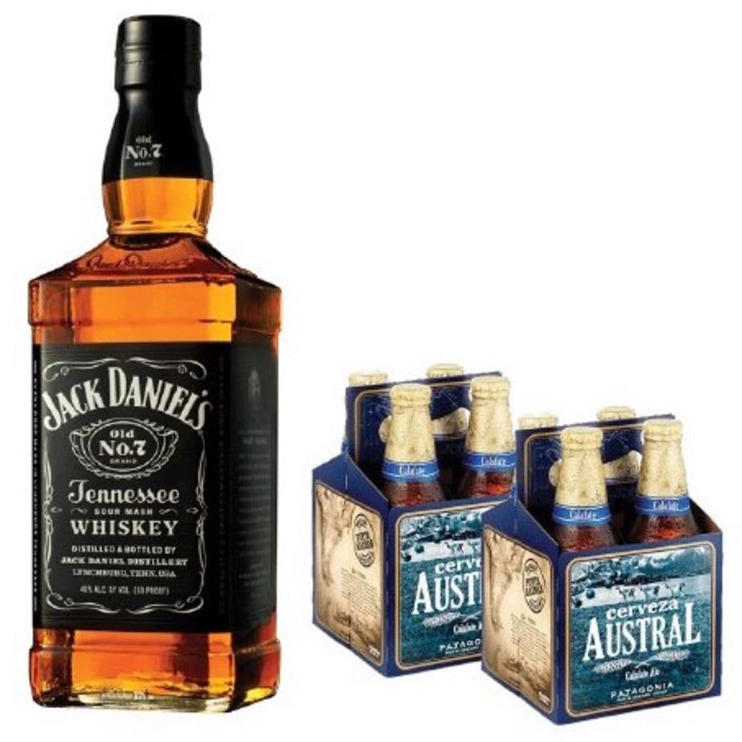 Jack Daniels N7 750cc + 8x Austral Calafate Botellas 330cc_1