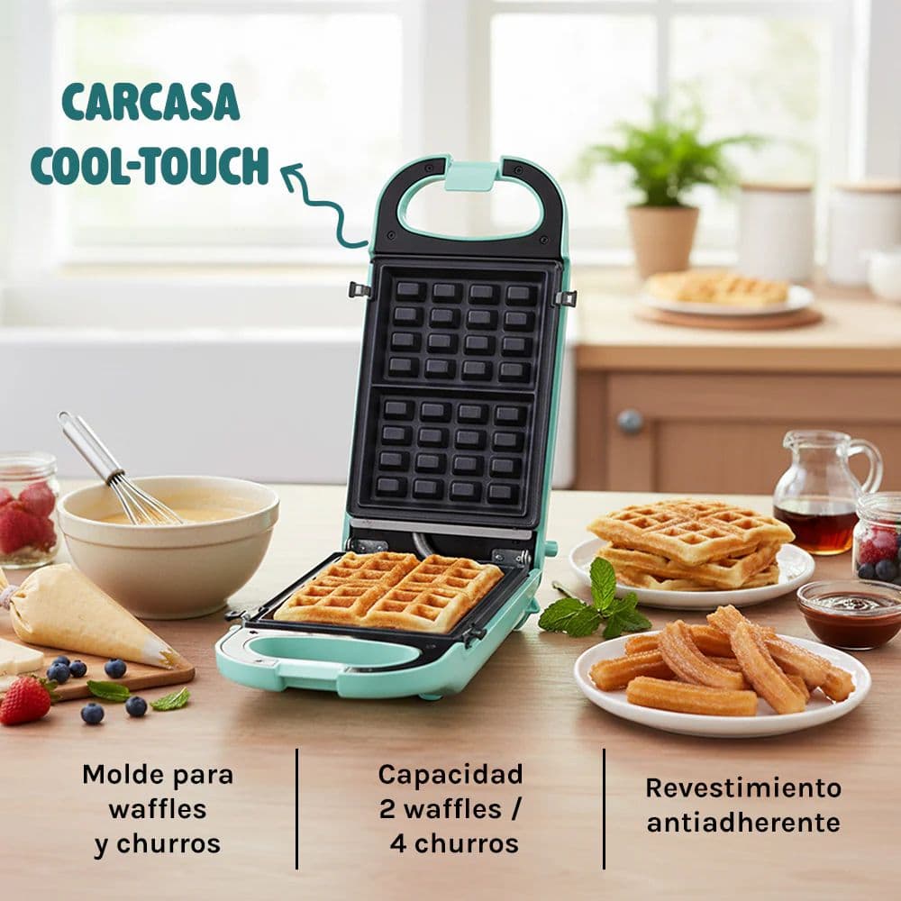 Churro & Waffle Maker Cook it_2