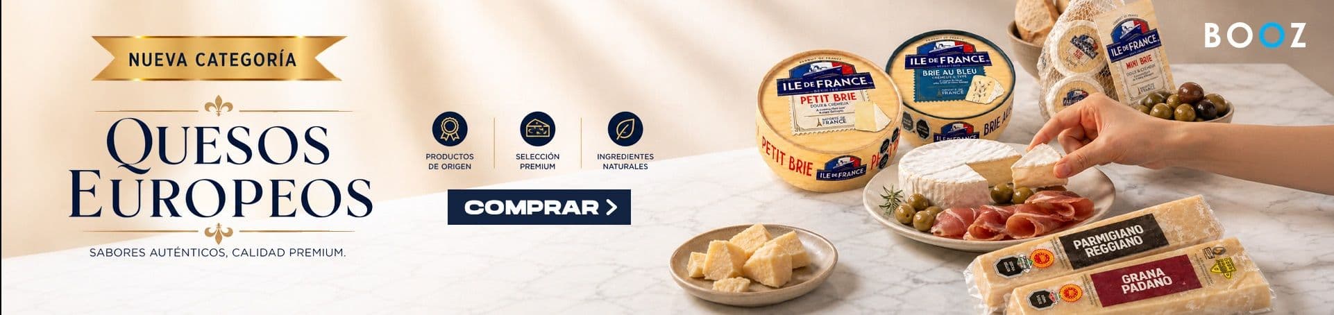 Lanzamiento Quesos Ile de France - Giovanni Ferrari 