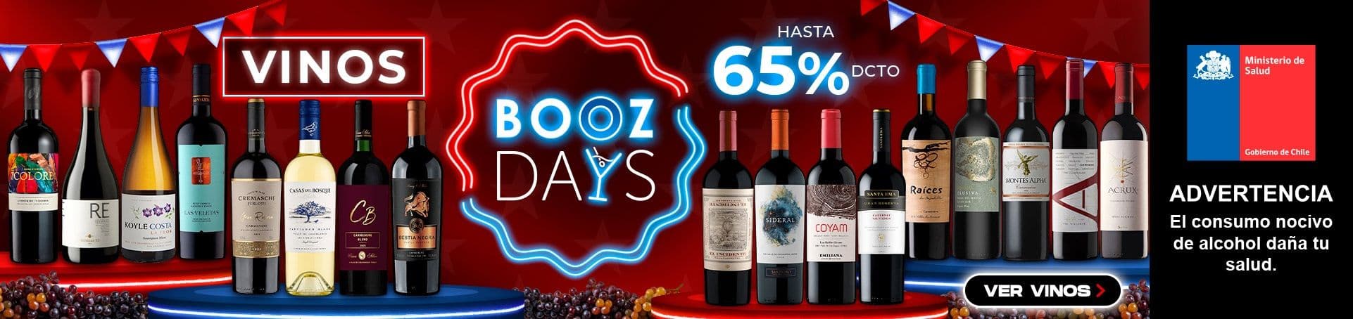 Vinos Booz Days 24 - 30 de agosto 2026