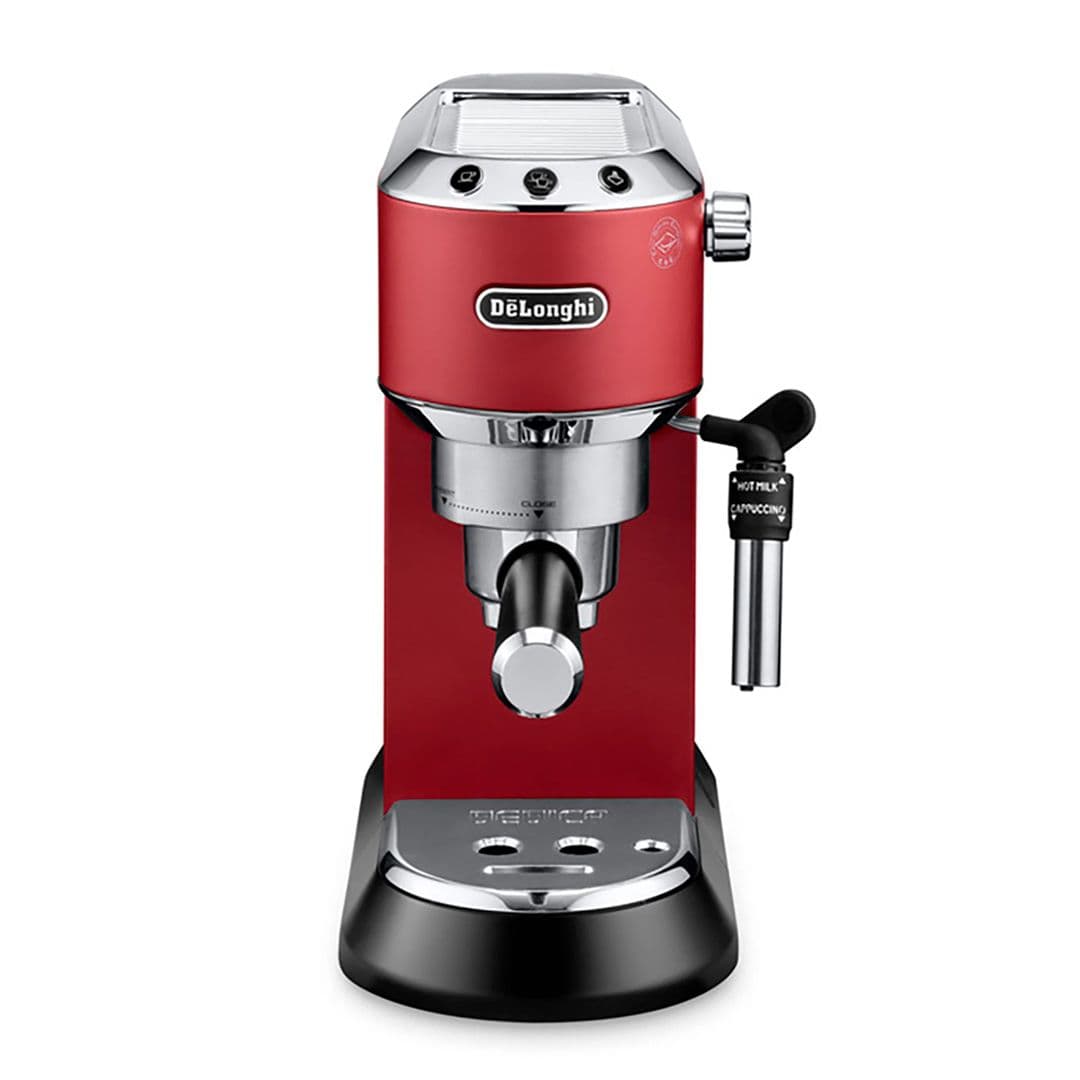 PACK DELONGHI + ILLY: 1x Cafetera DeLonghi Dedica Style Roja + 1x Café Illy Grano Clásico Lata 3kg_4