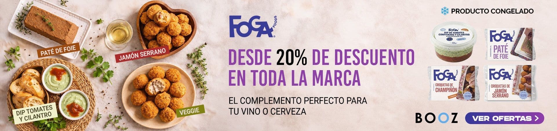 Campaña Lanzamiento Foga Foods