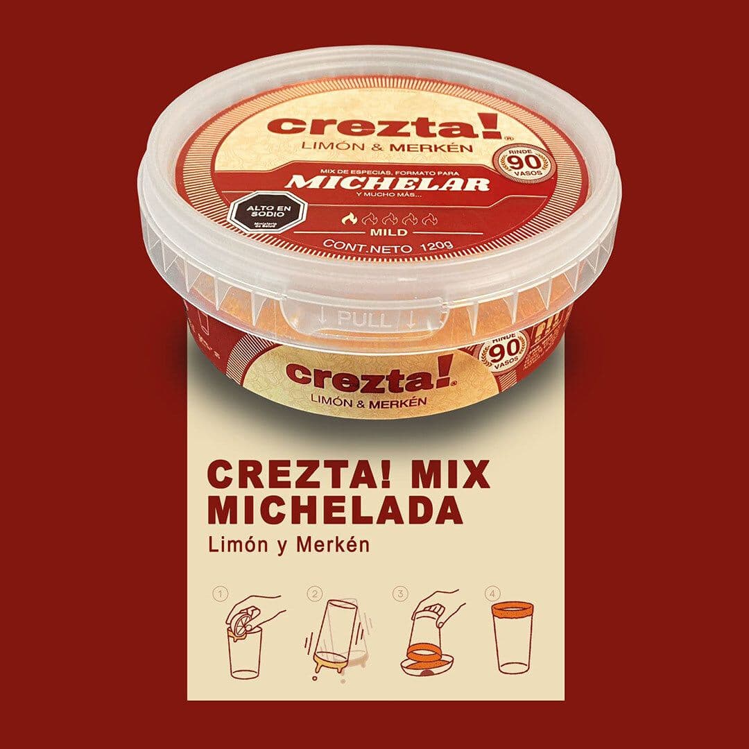 Crezta! Mix Limón y Merkén 120 grs. (90-100 Micheladas)_4
