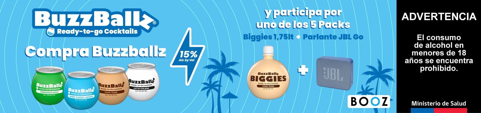 BuzzBall - Cepas Black Week