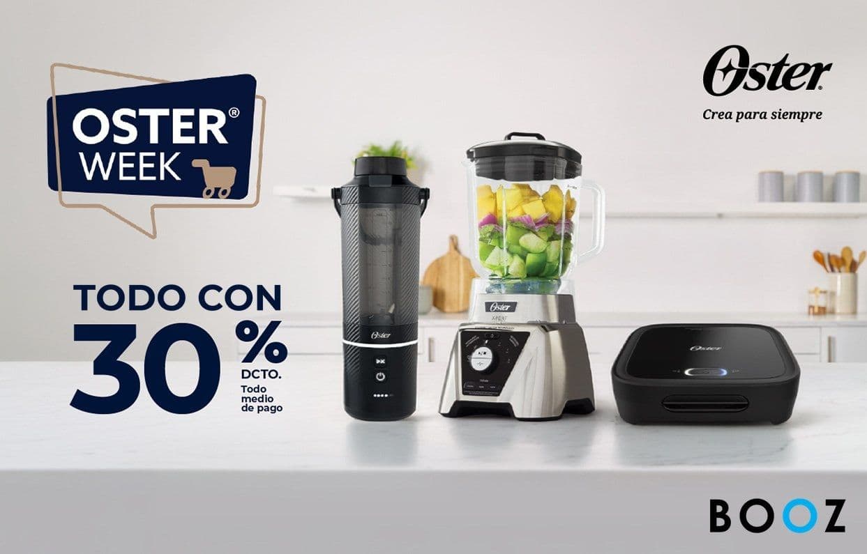 Oster Week Todo 30% OFF