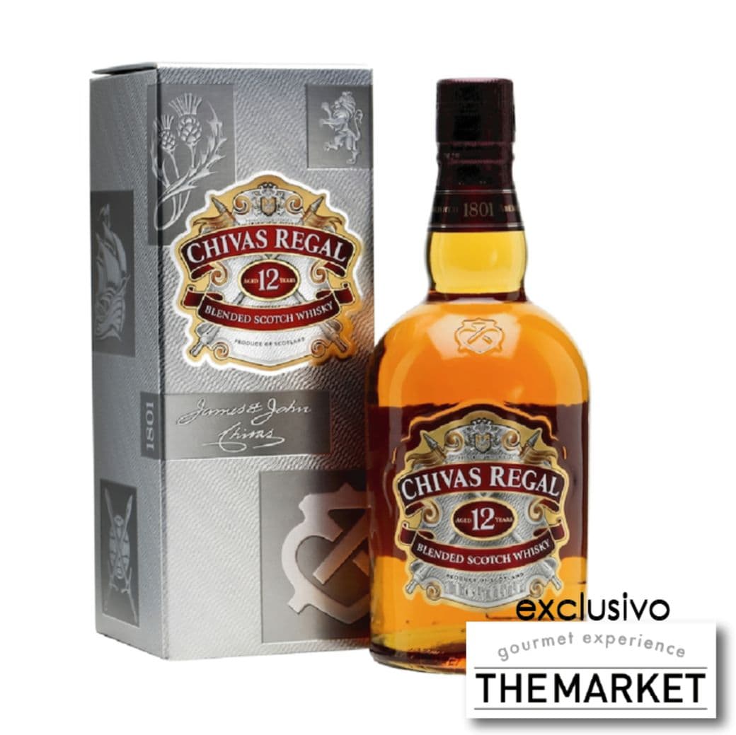 [THE MARKET] Whisky Chivas Regal 12 años 750cc 40º alc._1