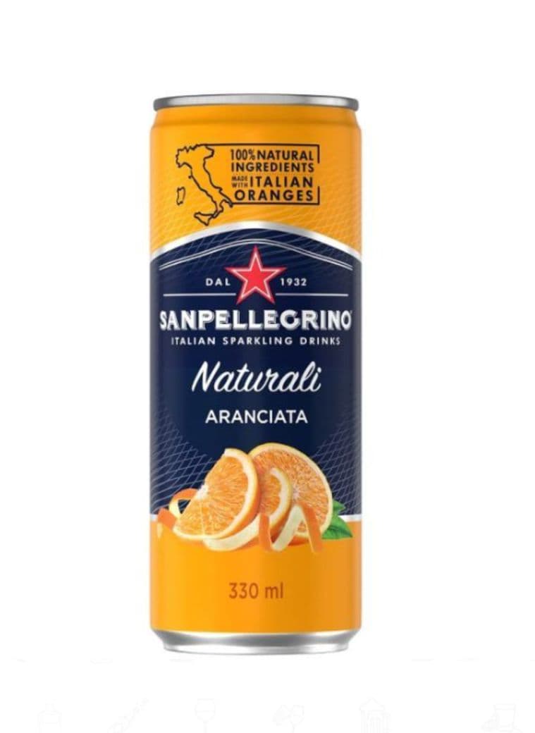 Agua San Pellegrino Aranciata Con Gas Lata 330cc_1