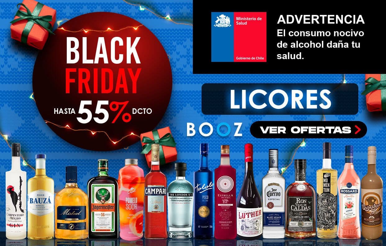 Black Friday Licores Noviembre 2025