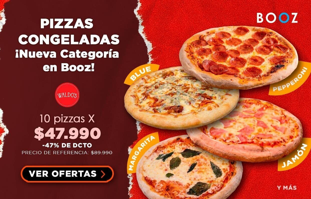 Pizzas Congeladas en Booz 