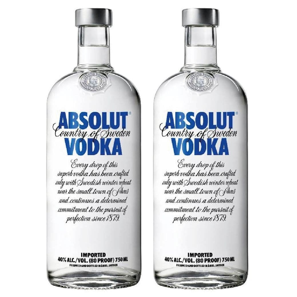 2x Vodka Absolut 750cc_1