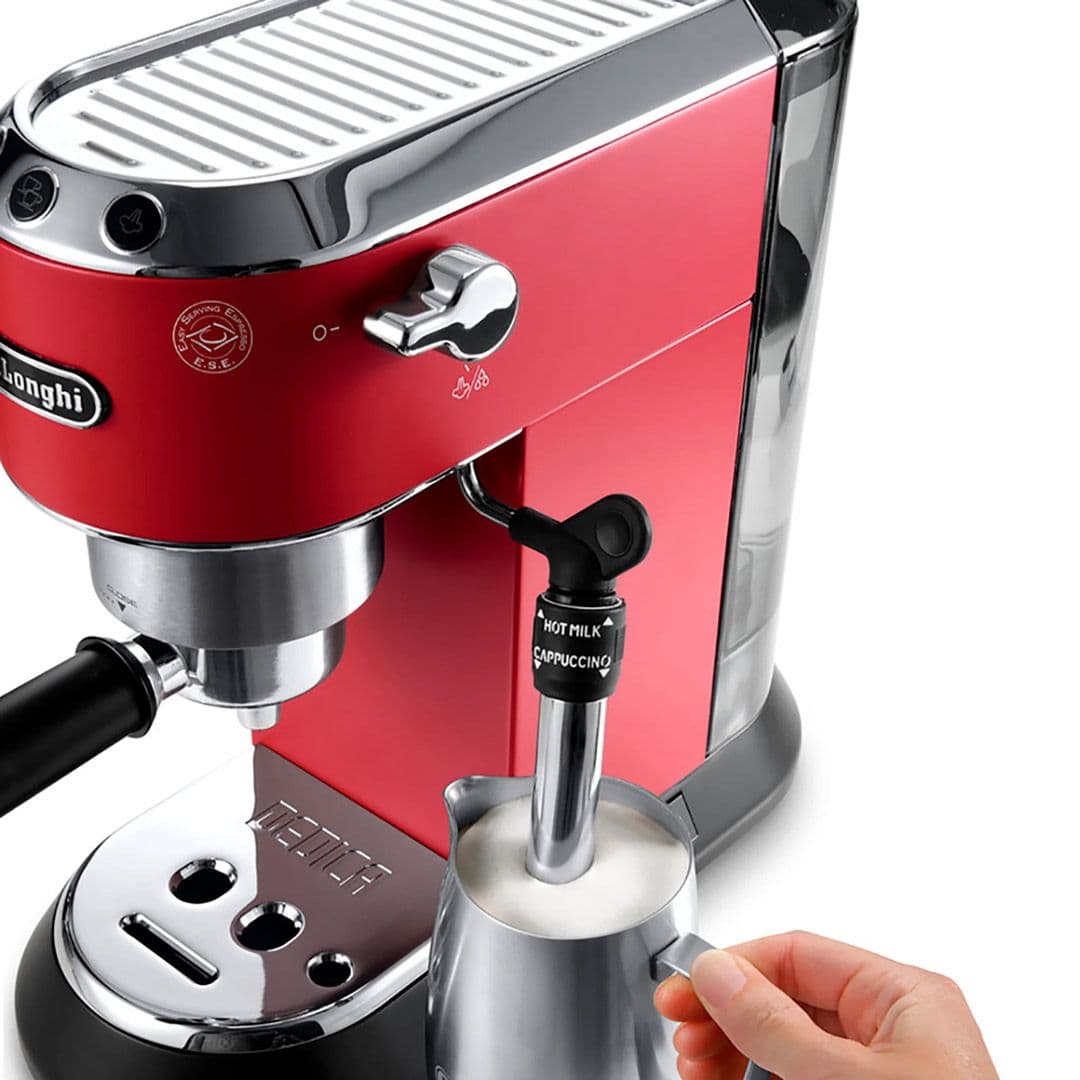 PACK DELONGHI + ILLY: 1x Cafetera DeLonghi Dedica Style Roja + 1x Café Illy Grano Clásico Lata 3kg_5