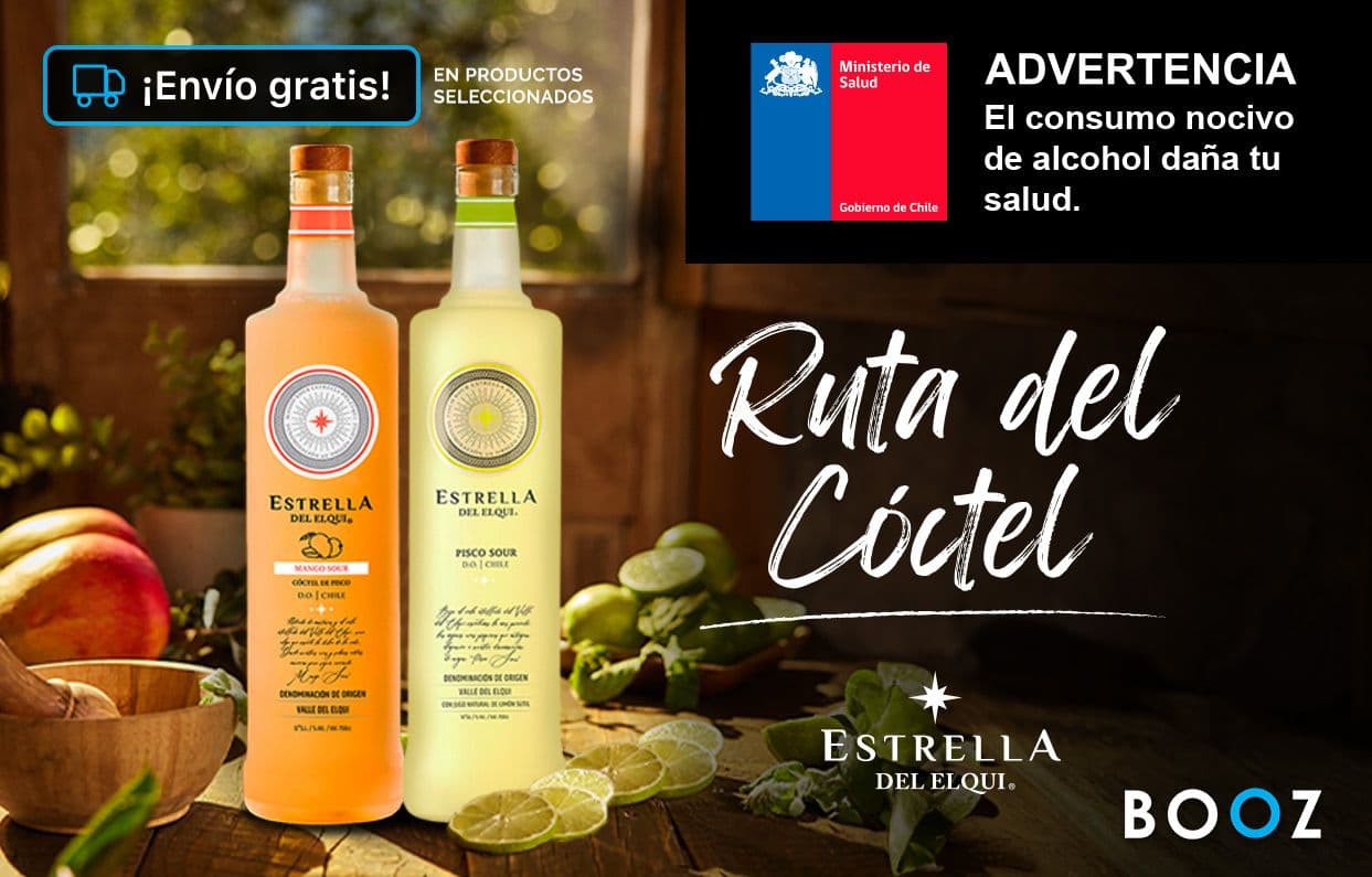 Pisco sour estrella del elqui